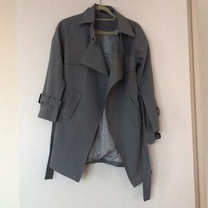 Grey fall jacket